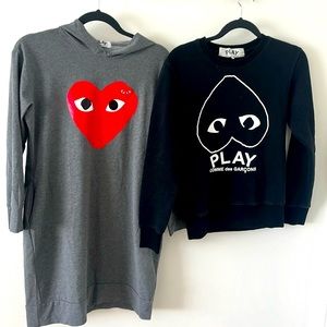 PLAY Comme des Garçon bundle 2 Pieces